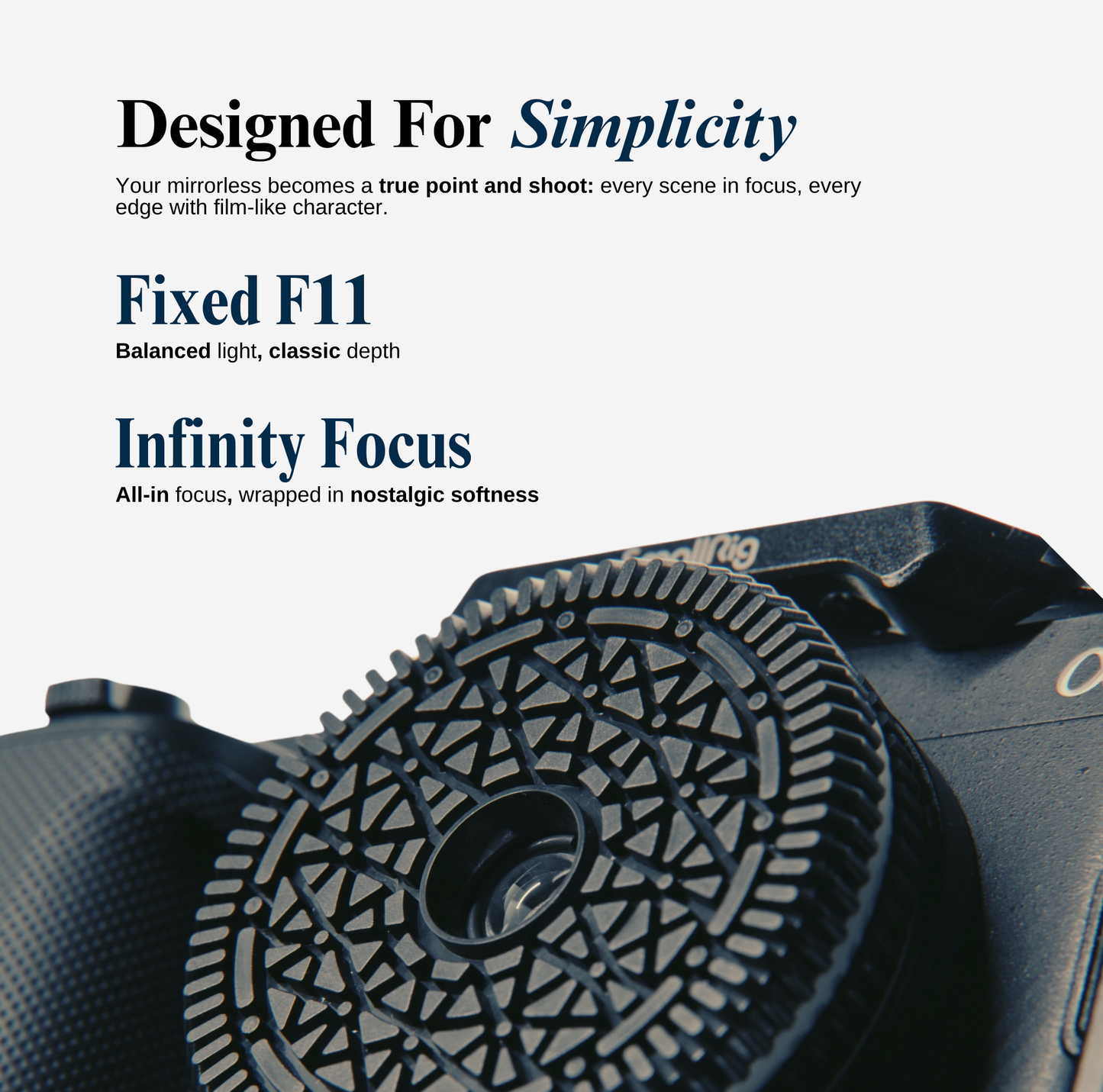 Retropia® Repurposed Disposable Film Camera Lens